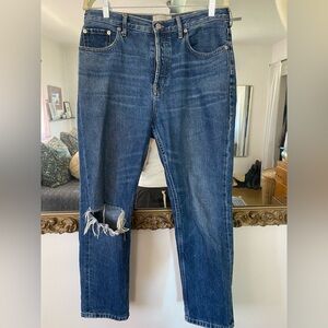 Everlane 90s cheeky crop jeans